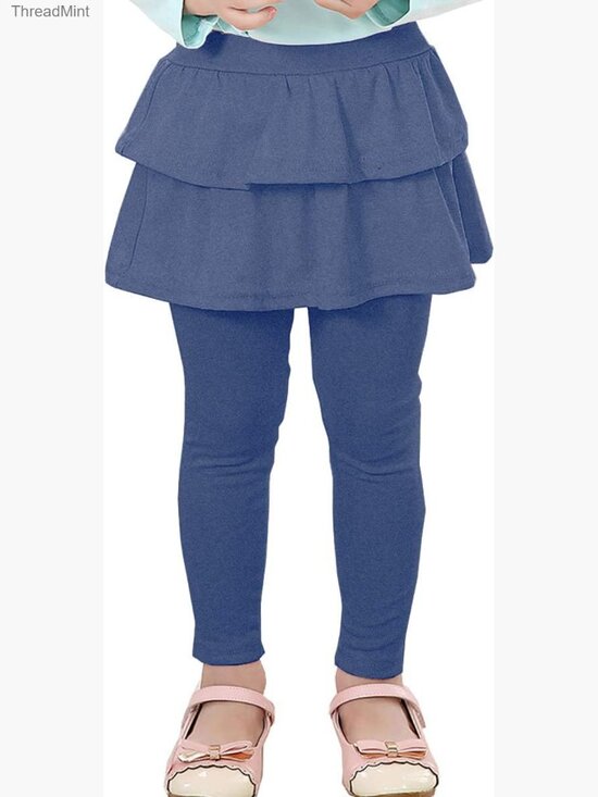 Other - Girls School Uniform Pants Skirt Attached Leggings 2T-14Y